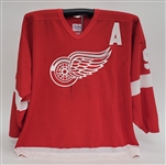 Sergei Fedorov 1994-95 Detroit Red Wings Game Used & Autographed Jersey