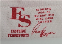 Sergei Fedorov 1994-95 Detroit Red Wings Game Used & Autographed Jersey