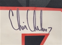 Chris Chelios Chicago Blackhawks Used & Autographed Practice Jersey