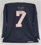 Chris Chelios Chicago Blackhawks Used & Autographed Practice Jersey