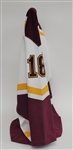 Grant Potulny Minnesota Gophers White Game Issued Hockey Jersey