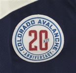 Gabriel Landeskog Colorado Avalanche TBC Autographed Game Issued Jersey