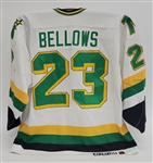 Brian Bellows 1990-91 Minnesota North Stars Game Used Jersey