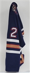 Alex Henry 1999-2000 Edmonton Oilers Game Used Jersey w/ MeiGray LOA 