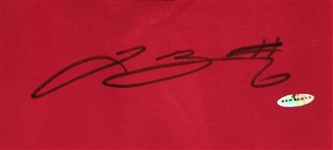 LeBron James Autographed Authentic Miami Heat Jersey UDA