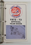 Lot of (10) 1972-73 WHA Hockey Media Guides