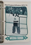 Lot of (10) 1972-73 WHA Hockey Media Guides