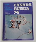 1974 Canada vs Russia Hockey Program