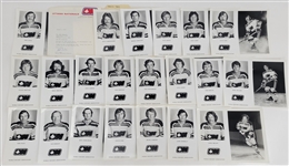 Large Collection 1973 WHA Ephemera - Saints, Golden Blades, Jets, Aeros, Oilers, Whalers, Crusaders, Nordiques, Toros, Blazers