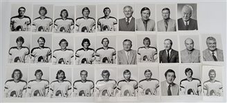 Large Collection 1973 WHA Ephemera - Saints, Golden Blades, Jets, Aeros, Oilers, Whalers, Crusaders, Nordiques, Toros, Blazers