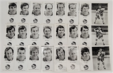 Large Collection 1973 WHA Ephemera - Saints, Golden Blades, Jets, Aeros, Oilers, Whalers, Crusaders, Nordiques, Toros, Blazers