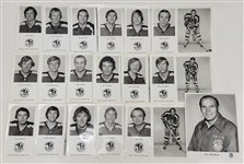 Large Collection 1973 WHA Ephemera - Saints, Golden Blades, Jets, Aeros, Oilers, Whalers, Crusaders, Nordiques, Toros, Blazers
