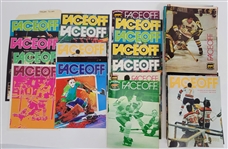 Large Collection Hockey 1970s Faceoff Magazines & Magazine Covers