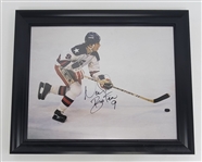 Neal Broten 1980 USA Hockey Autographed & Framed 16x20 Photo