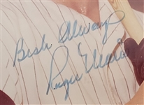 Roger Maris & Mickey Mantle Autographed & Inscribed Framed Photo Display w/ Beckett LOA's