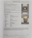 Mean Joe Greene 1974 Pittsburgh Steelers Super Bowl IX Super Bowl Championship 10K Gold & Diamond Ring w/ Original Wood Presentation Box, Letter of Provenance & Appraisal