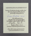 Harmon Killebrew Pastime Productions Autographed Receipt of Payment