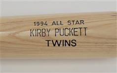 Kirby Puckett 1994 All-Star Game Issued Bat