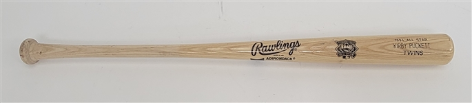 Kirby Puckett 1994 All-Star Game Issued Bat