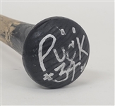 Kirby Puckett Minnesota Twins Game Ready & Autographed Bat w/ Beckett LOA