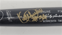 Kirby Puckett Minnesota Twins Game Ready & Autographed Bat w/ Beckett LOA