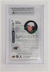 Kirill Kaprizov Autographed & Inscribed 2020-21 SP Authentic #198 Card Slabbed Beckett