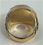 Minnesota Twins 1991 World Champions 10K Gold & Diamond Staff Ring