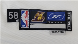 Kobe Bryant 2005-06 Los Angeles Lakers Game Used Jersey w/ Dave Miedema LOA