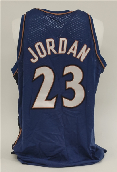 Michael Jordan 2001-02 Washington Wizards Game Issued Jersey w/ Dave Miedema LOA