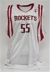 Dikembe Mutombo 2007-08 Houston Rockets Game Used Jersey w/ Dave Miedema LOA