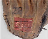 Bert Blyleven 1984 Cleveland Indians Game Used Glove Photomatched w/ PSA/DNA LOA & Blyleven Signed Letter of Provenance