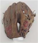 Bert Blyleven 1984 Cleveland Indians Game Used Glove Photomatched w/ PSA/DNA LOA & Blyleven Signed Letter of Provenance