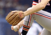 Bert Blyleven 1984 Cleveland Indians Game Used Glove Photomatched w/ PSA/DNA LOA & Blyleven Signed Letter of Provenance