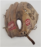 Bert Blyleven 1989 California Angels Game Used Glove w/ PSA/DNA LOA & Blyleven Signed Letter of Provenance