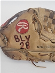 Bert Blyleven 1989 California Angels Game Used Glove w/ PSA/DNA LOA & Blyleven Signed Letter of Provenance