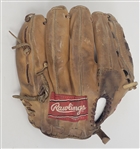 Bert Blyleven 1989 California Angels Game Used Glove w/ PSA/DNA LOA & Blyleven Signed Letter of Provenance