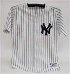 Derek Jeter 2002 New York Yankees Game Used Jersey w/ Dave Miedema LOA