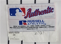 Derek Jeter 2002 New York Yankees Game Used Jersey w/ Dave Miedema LOA