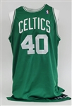 Michael Finley 2009-10 Boston Celtics Game Used Jersey w/ Dave Miedema LOA