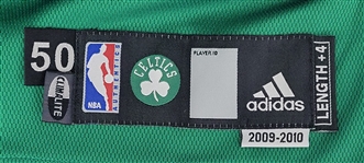 Michael Finley 2009-10 Boston Celtics Game Used Jersey w/ Dave Miedema LOA