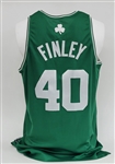 Michael Finley 2009-10 Boston Celtics Game Used Jersey w/ Dave Miedema LOA