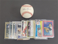 Lot of 23 Harmon Killebrew Cards & Autographed Baseball JSA