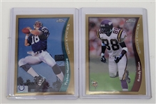 1998 Topps Chrome Football Complete Set w/ Manning & Moss Rookies
