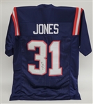 Jonathan Jones Autographed Custom Jersey JSA