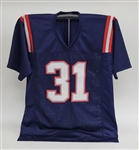 Jonathan Jones Autographed Custom Jersey JSA