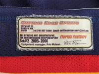 Sean Hill 2005-06 Florida Panthers Game Used Jersey w/ MeiGray LOA