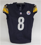 Kenny Pickett 2022 Pittsburgh Steelers Game Used Rookie Jersey w/ Dave Miedema LOA