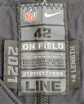 Kenny Pickett 2022 Pittsburgh Steelers Game Used Rookie Jersey w/ Dave Miedema LOA