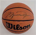 Michael Jordan Autographed Wilson Basketball UDA & Beckett LOA