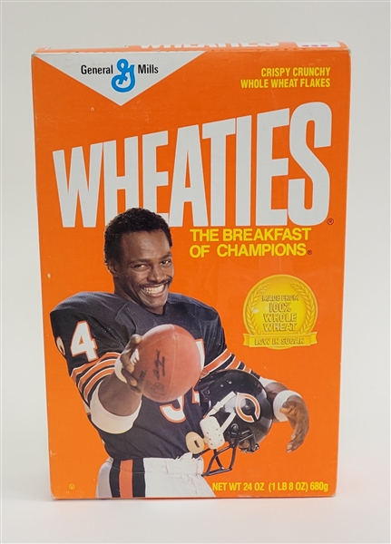 Walter Payton Wheaties Box